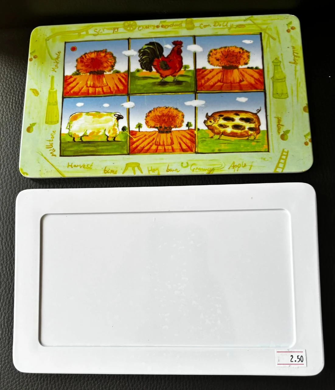 Lot of 6 Spread Boards / Placemats Country Style Charm – photo 3